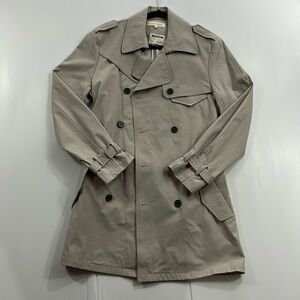 118. Shades of Greige‎ Classic Men's Trench Coat (M)